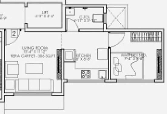 Rishabraj Divine - Floor Plan
