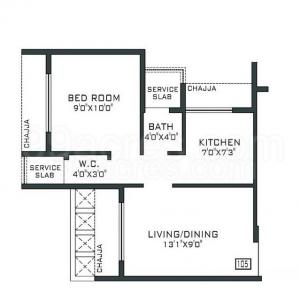Millenium Height - Floor plan