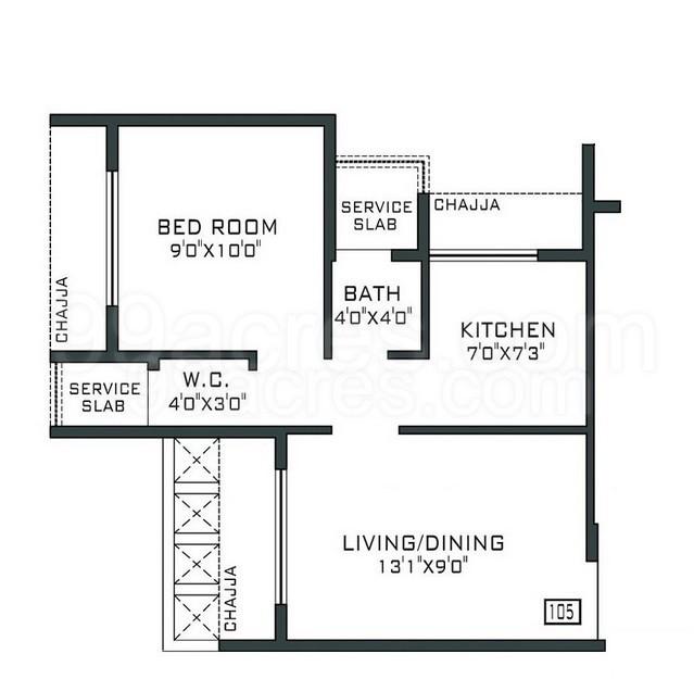 Millenium Height - Floor Plan
