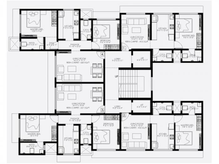 Rishabraj Divine - Master Plan