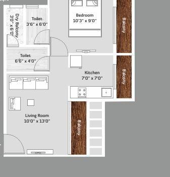 Tapovan Aura - Floor Plan