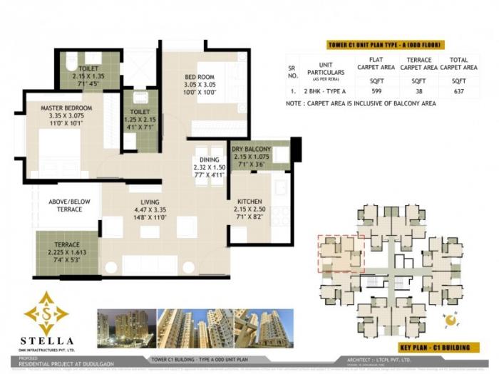 DMK Stella C1 - Floor Plan