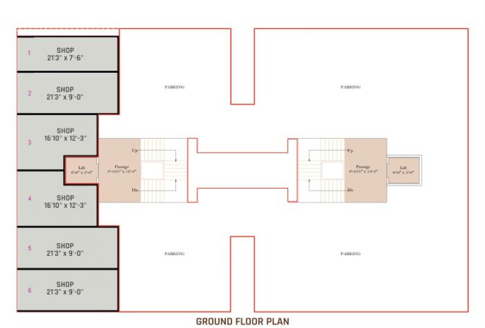 Nilkanth Seven Homes - Master Plan