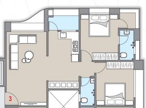 Sai Luxuria - Floor plan