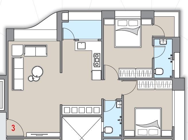 Sai Luxuria - Floor Plan