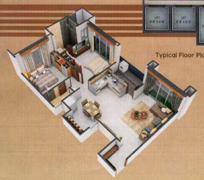 Soham Pride - Floor Plan