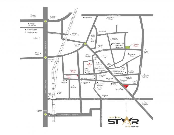 Prayosha Star - Locality