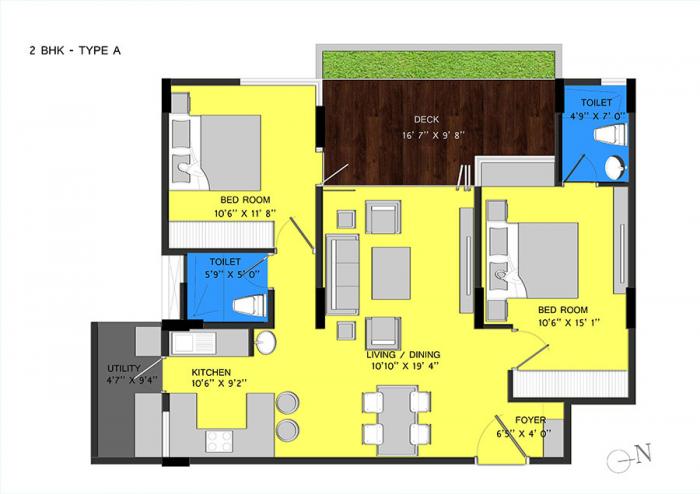 Niranjan Tridha - Floor Plan