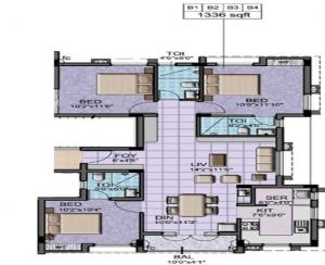 Acchyuthans Shivam - Floor plan
