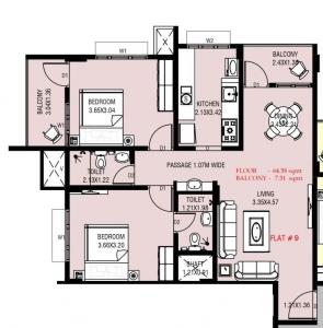 Khain Aashraya - Floor plan