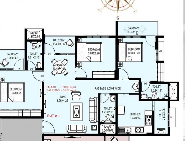 Khain Aashraya - Floor Plan