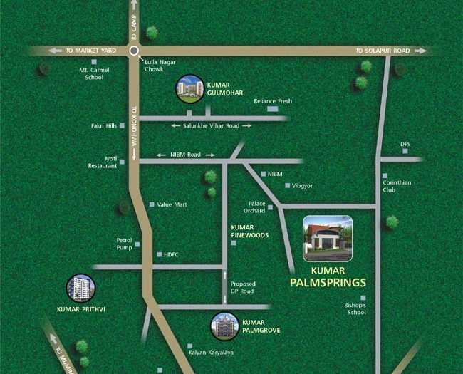 Kumar Palmsprings - Locality