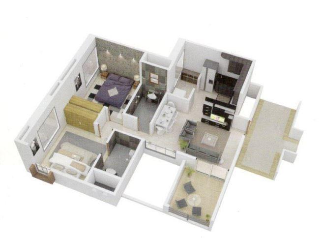 Aurum Vrundavan - Floor Plan