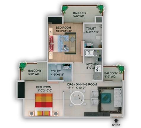 Supertech Cape Town - Floor Plan