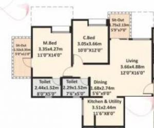 Nyati Evara - Floor Plan