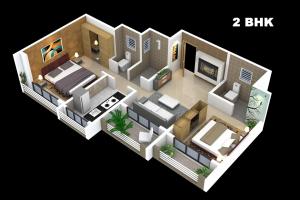 Panvelkar Aangan Phase 1 - Floor plan