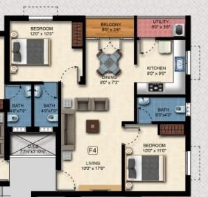 Green Kubera - Floor plan