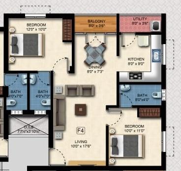 Green Kubera - Floor Plan