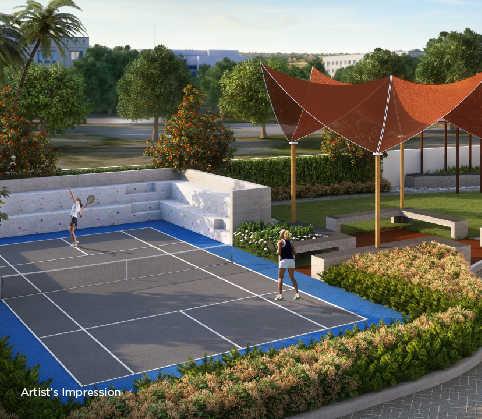 Rama Skyland - Open air badminton Court