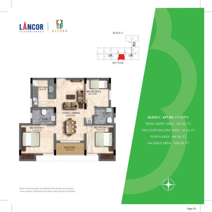 TCP Altura Block-D - Floor Plan