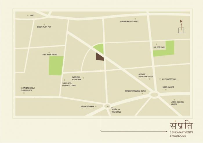 Samkeet Samprati Residancy - Locality