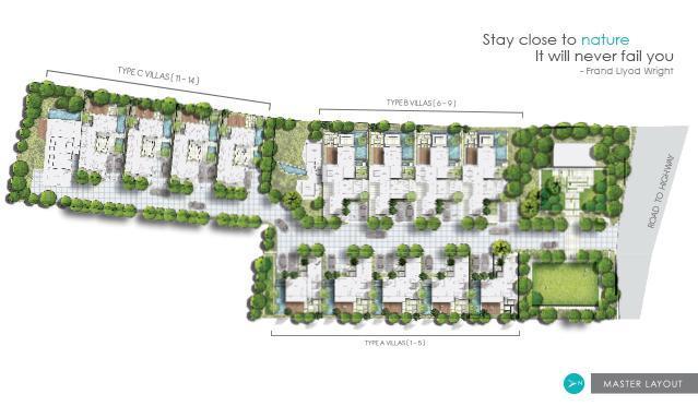 Raheja Cascade - Master Plan