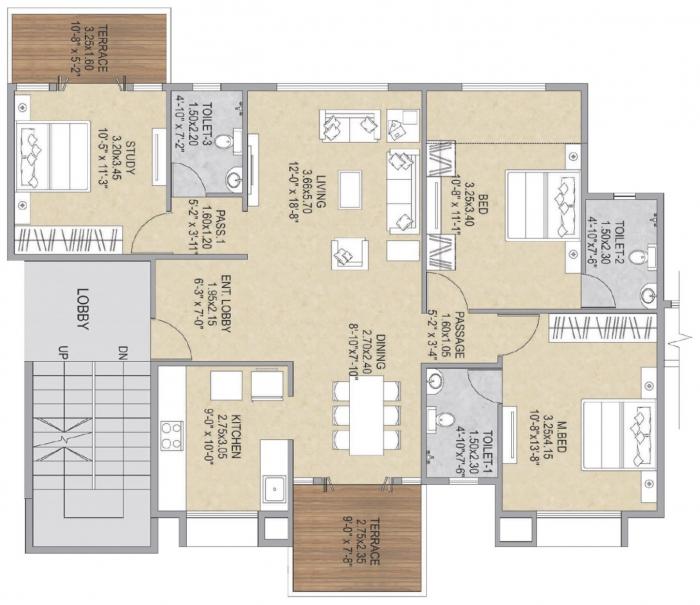 Ashar Grape City - Floor Plan