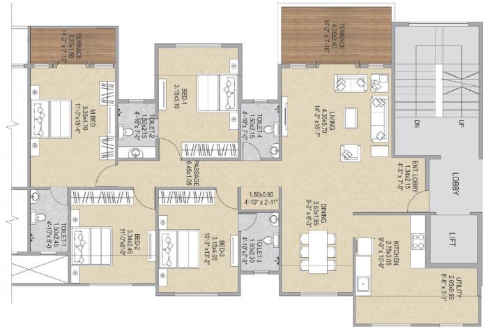 Ashar Grape City - Floor Plan