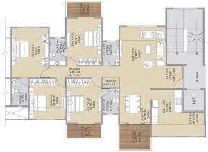 Ashar Grape City - Floor plan