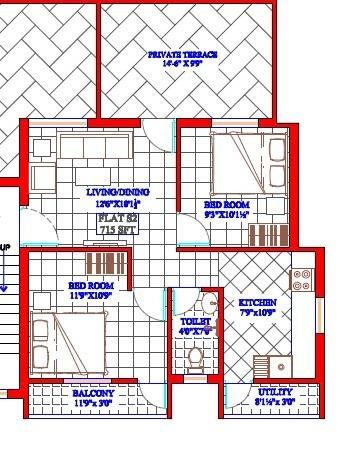 Oyester Chandra Pushpanjali - Floor Plan
