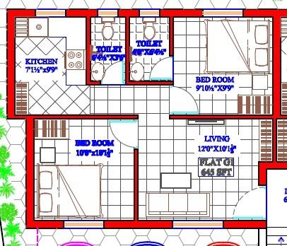 Oyester Chandra Pushpanjali - Floor Plan