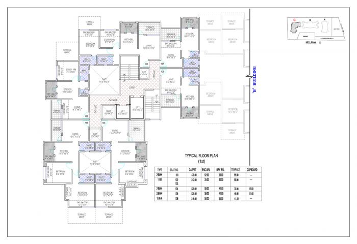 Shraddha Dev Residency - Site Plan