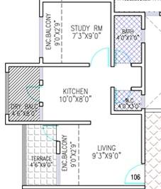 Shraddha Dev Residency - Floor Plan