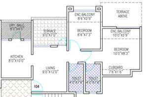 Shraddha Dev Residency - Floor plan