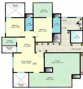 Aakar Enclave - Floor plan