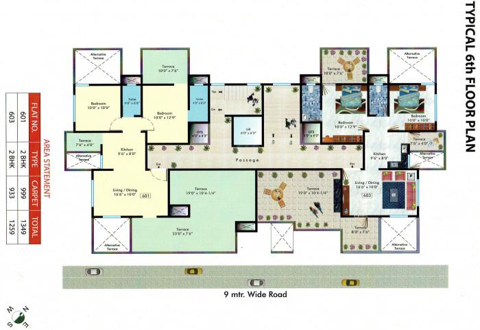 Aakar Enclave - Site Plan