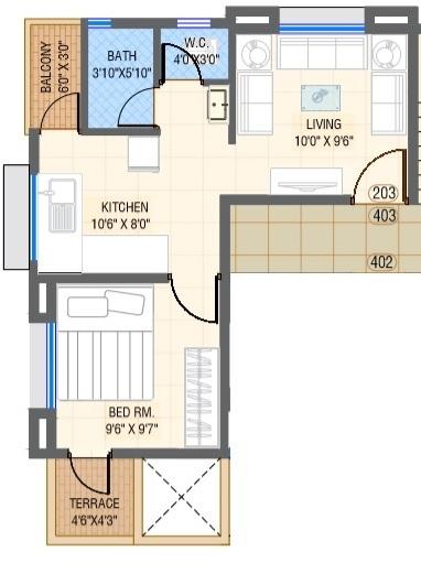 Sai Mohan Petals - Floor Plan