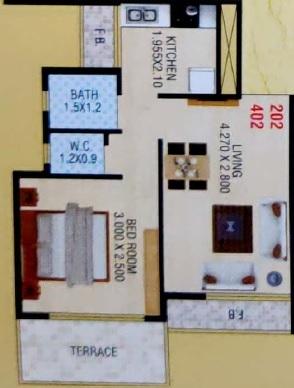 Globe Radhe Krishna - Floor Plan