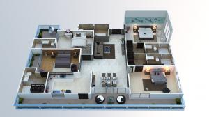 Melodia Apartment - Floor plan