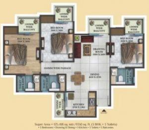 One Leaf Troy - Floor plan