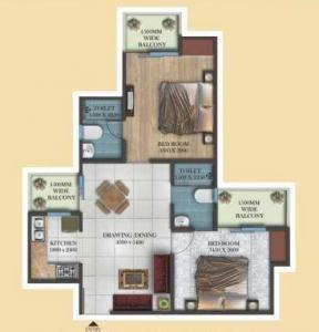 One Leaf Troy - Floor plan