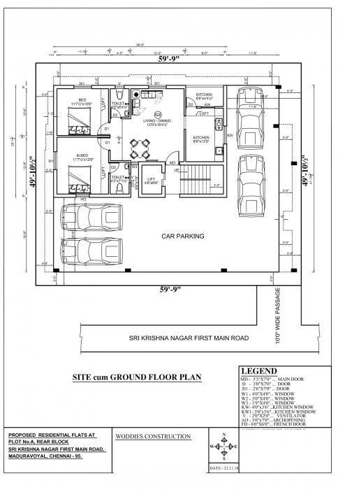 Woddies Krishna Nagar - Master Plan