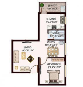 Techcons Blue Alpha - Floor Plan