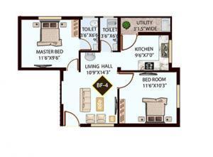 Techcons Blue Alpha - Floor Plan