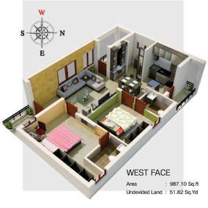 Vijayram Vihar - Floor plan