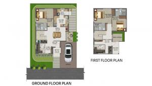 Sowparnika Capital County - Floor plan