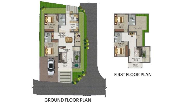 Sowparnika Capital County - Floor Plan
