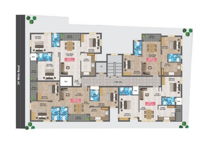 GP Flora Ruby - Master Plan