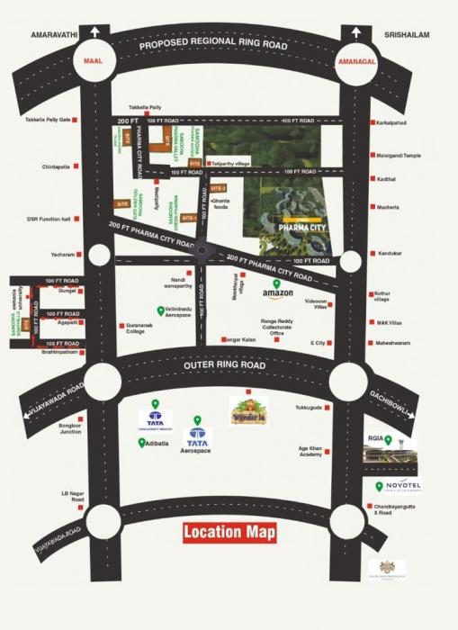 Samooha Pharma Avenue - Locality