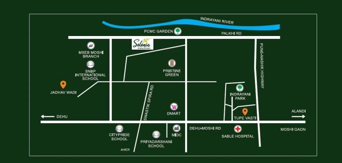 River Edge Selenia - Locality